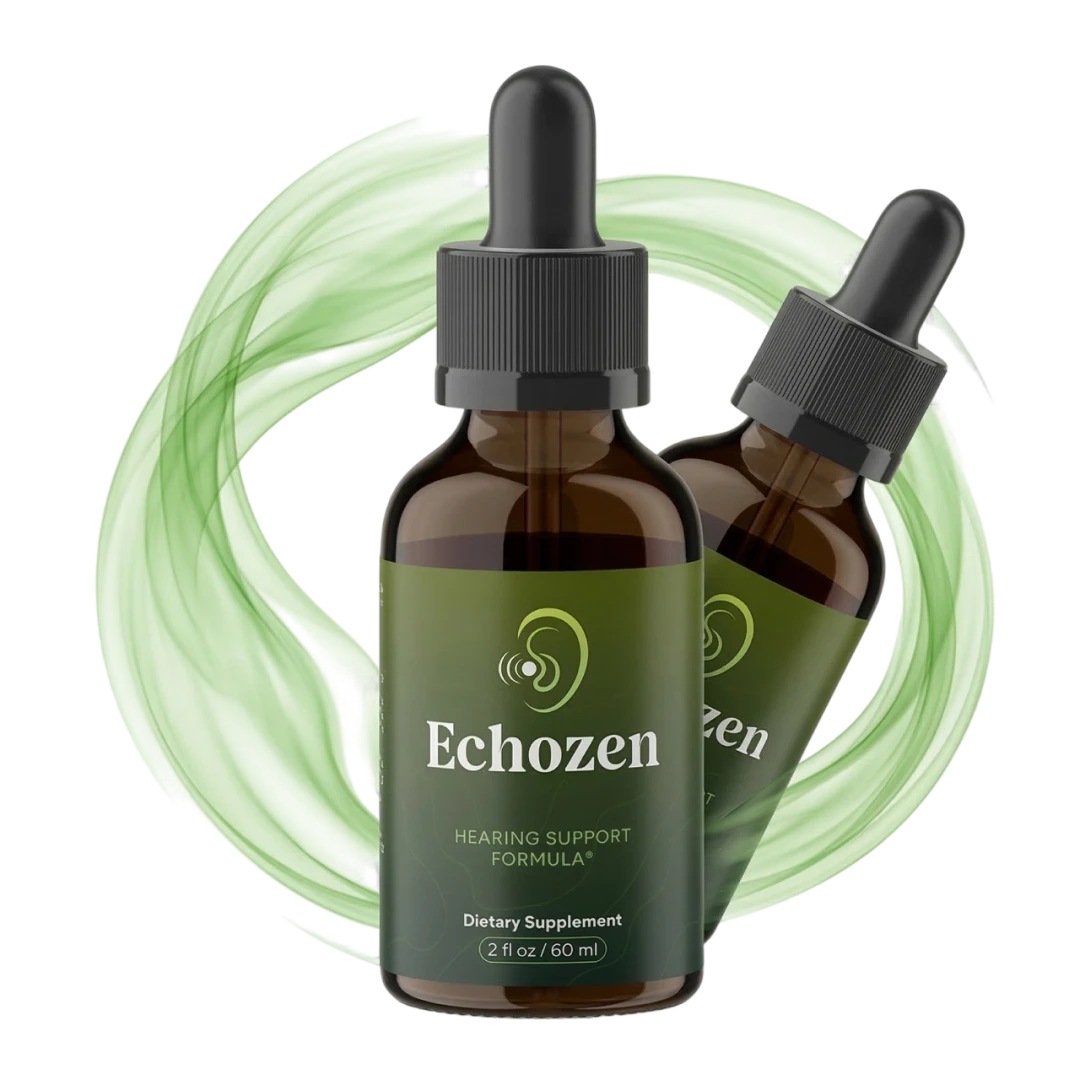 Echozen Natural Hearing Support Supplement Bottle
